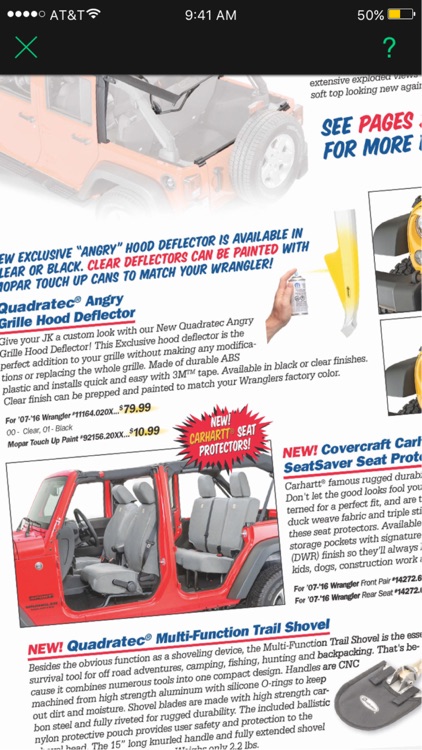 Quadratec Catalog App
