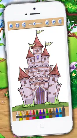 Game screenshot Paint and color Princesses – coloring book hack
