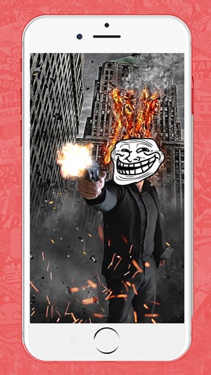 Troll Face Meme Creator Camera(圖4)-速報App