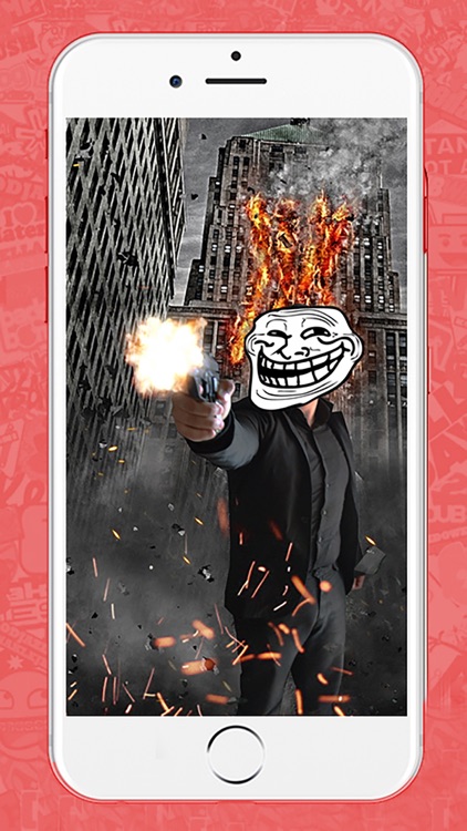 Troll Face Meme Creator Camera screenshot-3