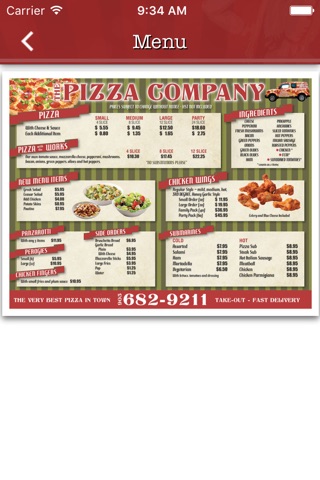 The Pizza Company  Canada screenshot 3