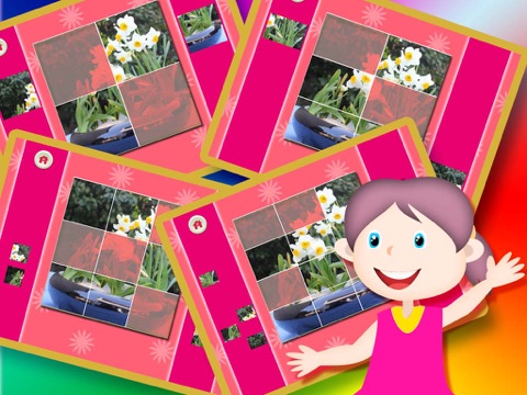 Скриншот из Picture Jagsaw Puzzle Game For Kids - About Flowers