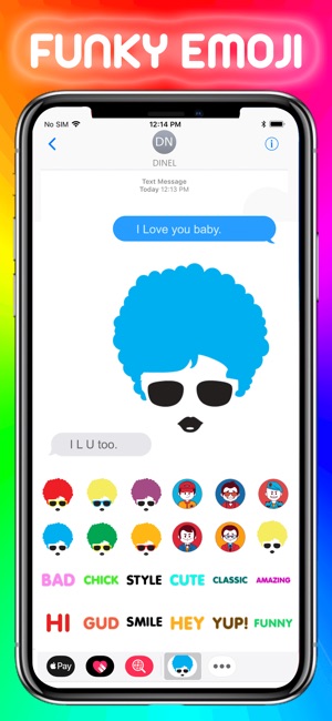 Funky Emoji Stickers(圖4)-速報App