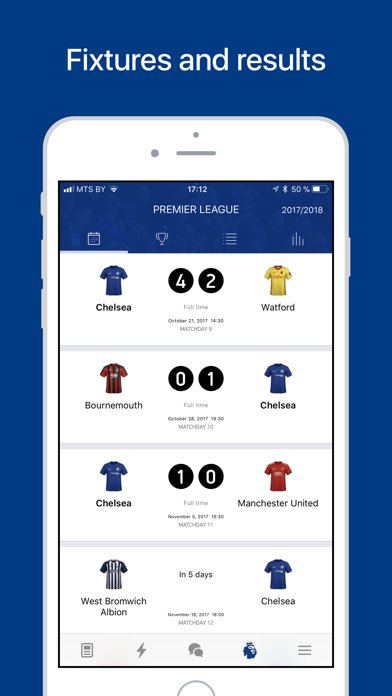 CFC Live – Live Scores, Results & News for Chelsea Fans Screenshot 5