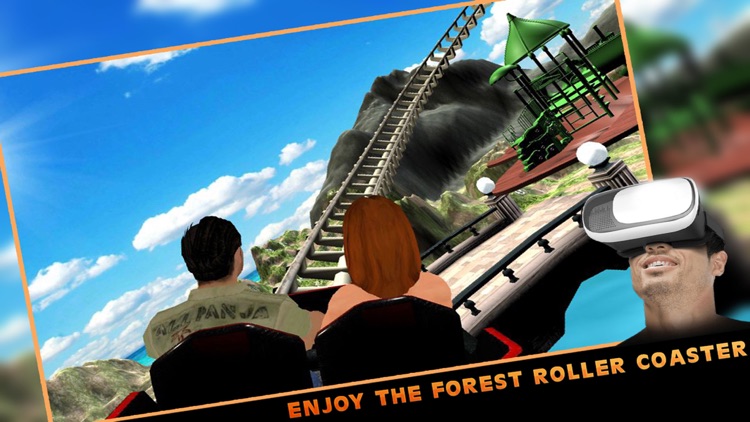 Ride The Roller Coaster Jungle Amusement Park Pro screenshot-3