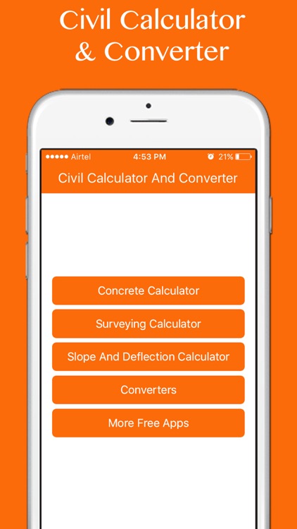 Civil Calculators & Converters