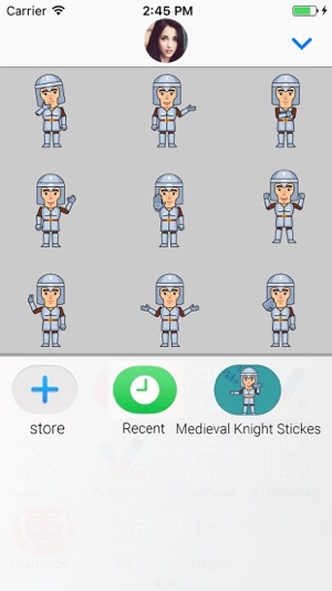 Medieval Knight Stickers(圖4)-速報App