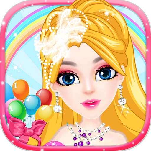 公主舞会造型-美少女美容化妆女生游戏大全免费 icon