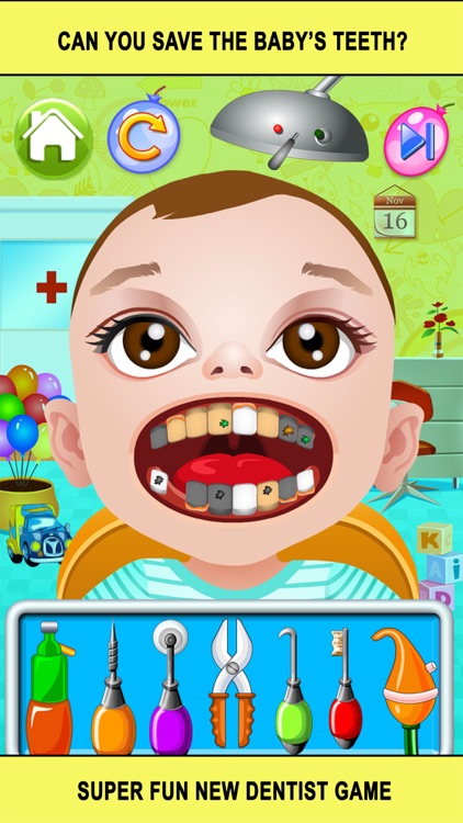 Baby Doctor Dentist Salon Games for Kids Free