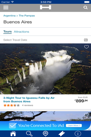 Buenos Aires Hotels + Compare and Booking Hotel for Tonight with map and travel tour screenshot 2