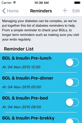 D-Life Diabetes NSW App screenshot 4