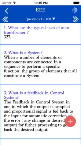 Game screenshot EEE Interview Questions apk