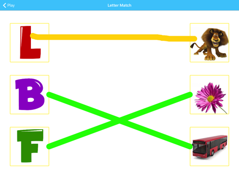 ABC Alphabet Learning App - náhled