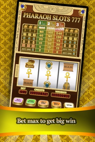 Vegas Pharaoh Slots screenshot 3