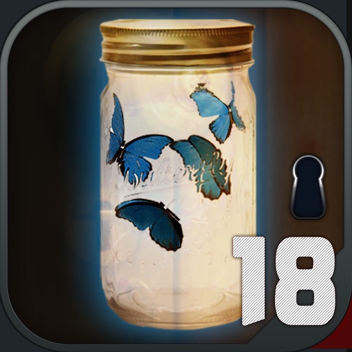 Room escape : blue butterfly 18 iOS App