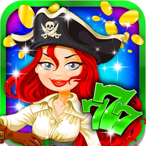 Dark Sea Pirates Slots: Win big with the best free golden coin dozer game iOS App