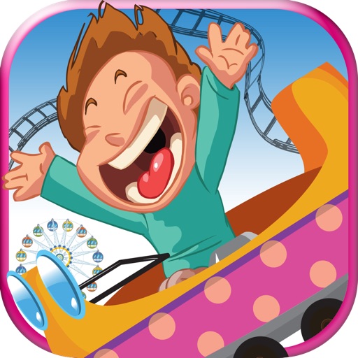 A Roller Coaster Frenzy FREE - Extreme Downhill Rollercoaster Game Icon