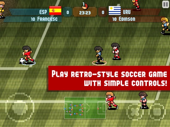 Pixel Cup Soccer FREE на iPad