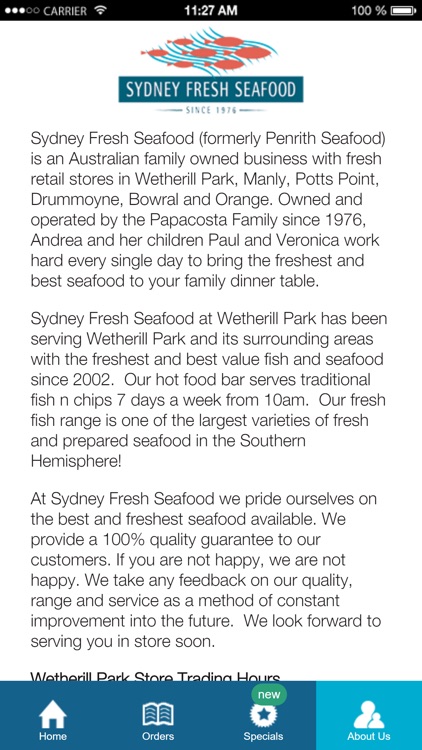 Sydney Fresh Seafood