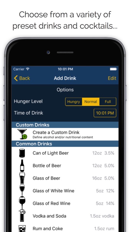 Drunkalyzer - Blood Alcohol Content estimator