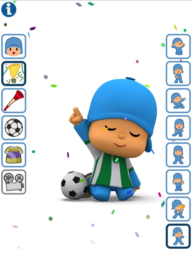 Talking Pocoyo Football HD Free