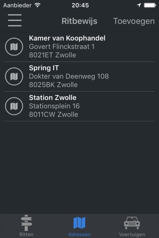 Ritbewijs Kilometerregistratie screenshot 4