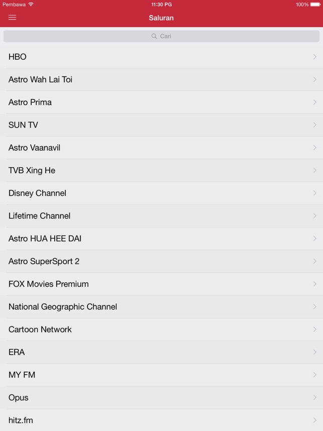 Siaran TV Malaysia (for iPad)(圖1)-速報App