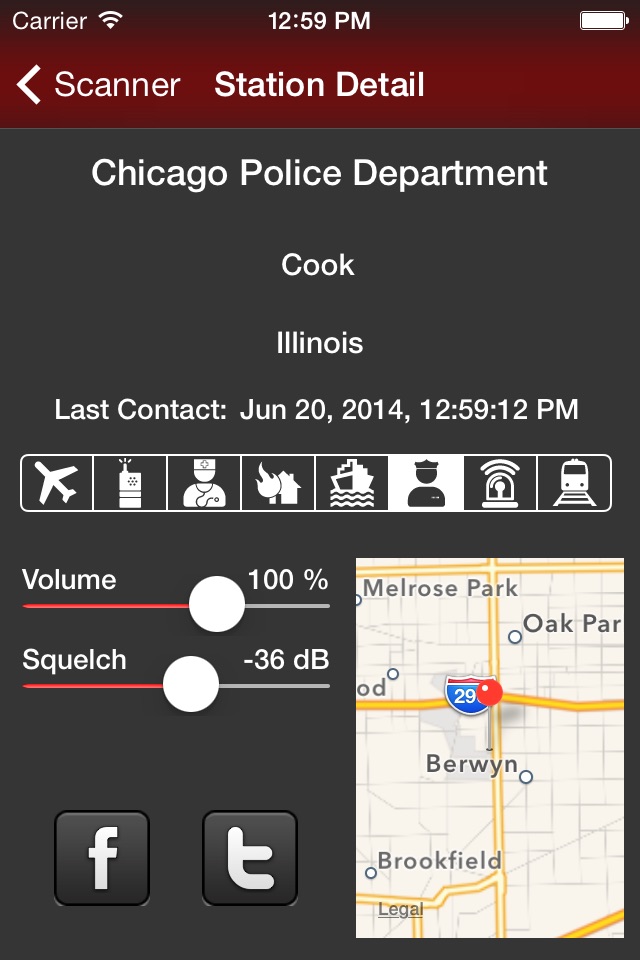Action Scanner - Police, Fire, EMS and Amateur Radio screenshot 3