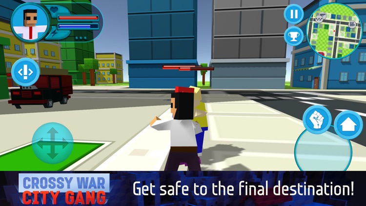 Crossy War: City Gang screenshot-4