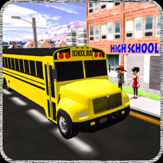 Activities of School Bus Driver City Driving