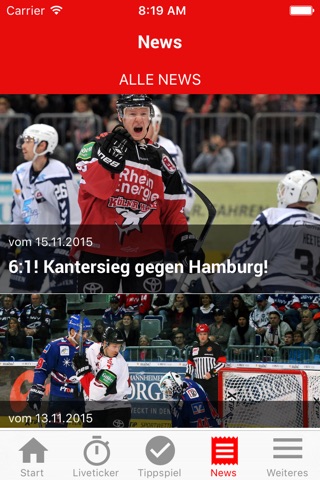 Kölner Haie screenshot 3