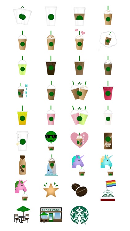Starbucks Stickers