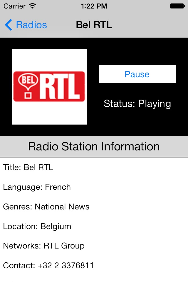 Belgium Radio Live Player: België/Belgique/Belgien screenshot 4
