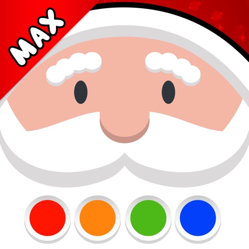 Coloring Your Santa MAX iOS App