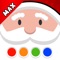 SANTA is a funny drawing and coloring app for all ages