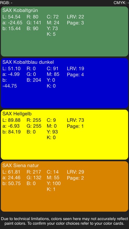 Sax-Farben screenshot-3