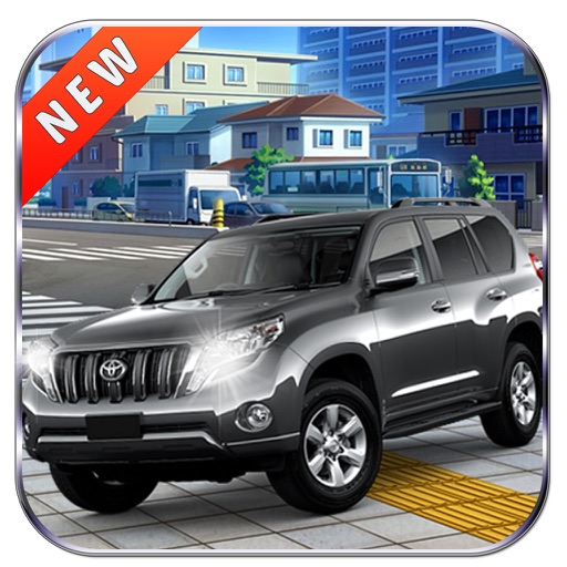 4x4 Prado offroad icon