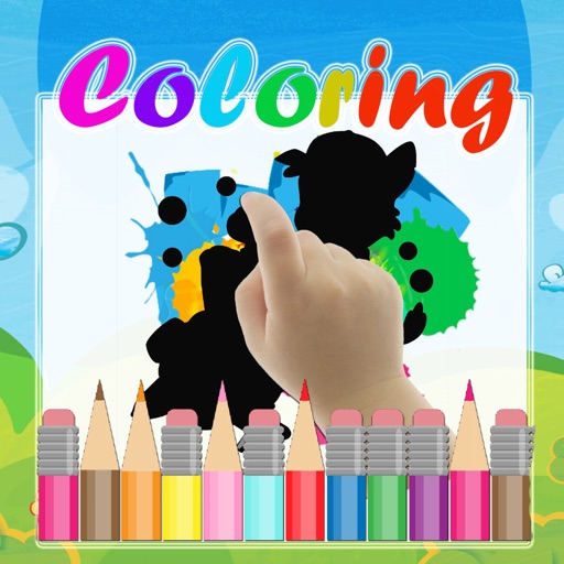 Paint Coloring for Kids Game Paw Patrol Edition iOS App