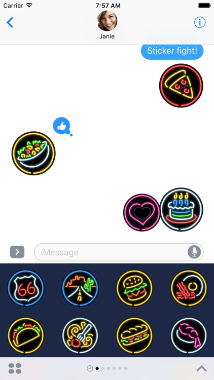 Iconfactory Route 66 Stickers