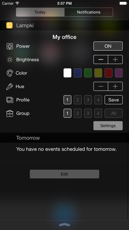 Lampki smart bulbs controller screenshot-4