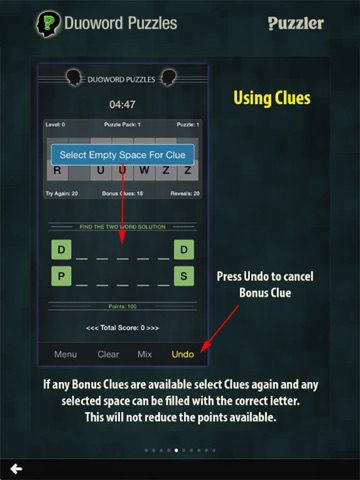 Duoword Puzzles screenshot 4