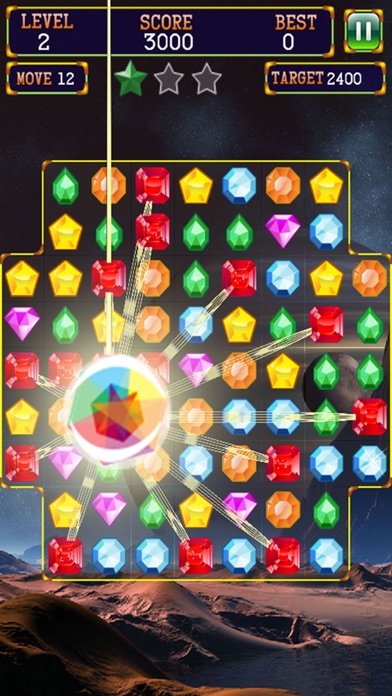JEWEL DELUXE MATCH 3 - DIAMOND CRUSH MANIA 1.1.9 IOS GAME GIẢI TRÍ JEWEL DELUXE MATCH 3 - DIAMOND CRUSH MANIA 1.1.9 IOS