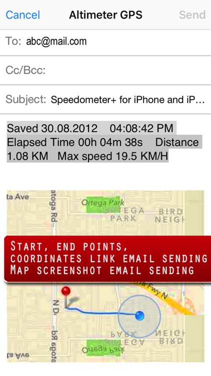 Speedometer+ G12 (Car, Bike speedometer) screenshot-4