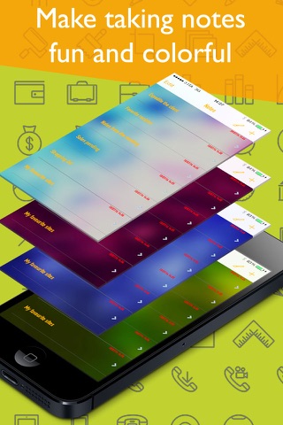 Colored Notes Simple screenshot 2