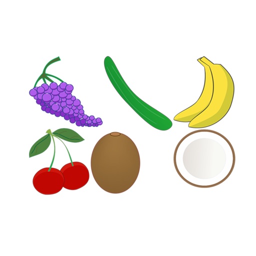 Happy fruit-you spend leisure time icon