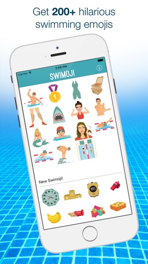 Swimoji: Swimming Emojis & Stickers for 