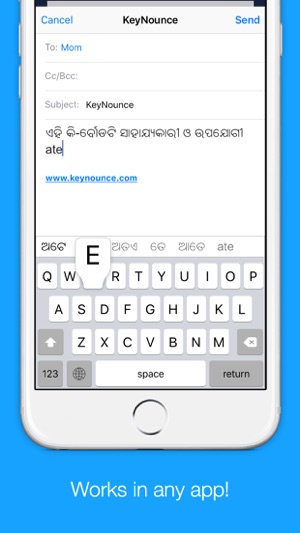 Oriya Transliteration Keyboard by KeyNounce(圖3)-速報App