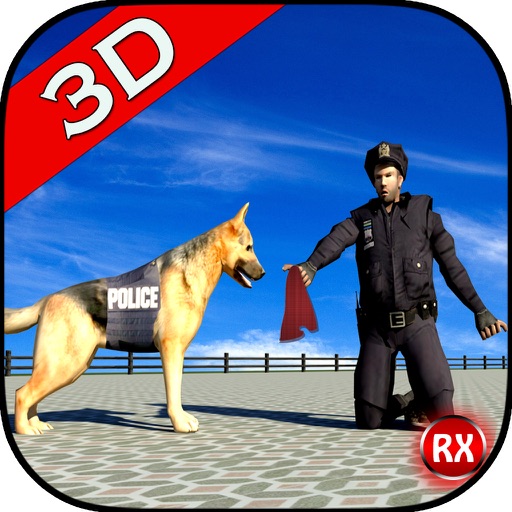 Police Sniffing Dog icon