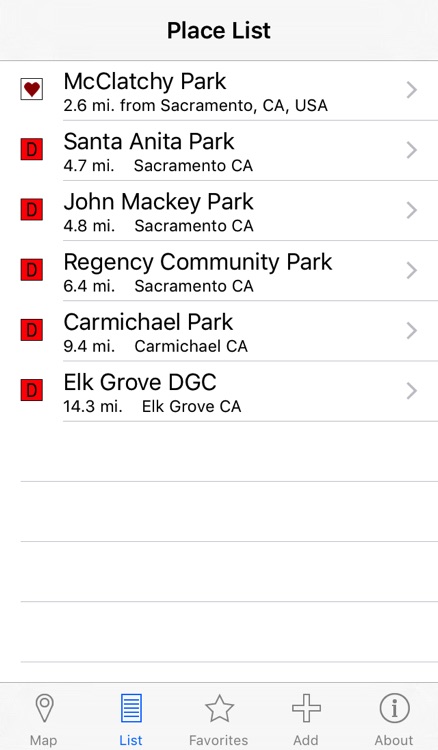 Disc Golf Course Locator