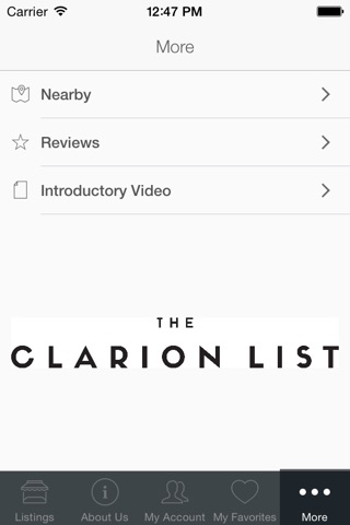 The Clarion List screenshot 3